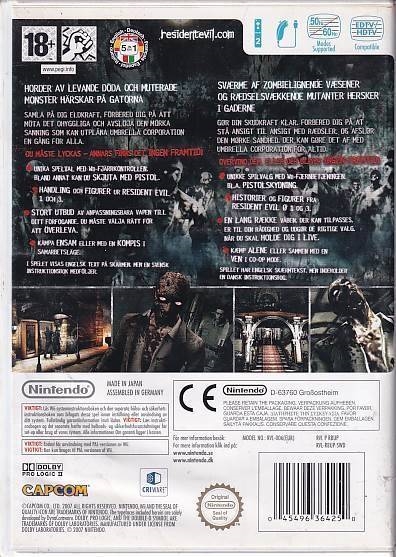Resident Evil the Umbrella Chronicles - Wii (B Grade) (Genbrug)